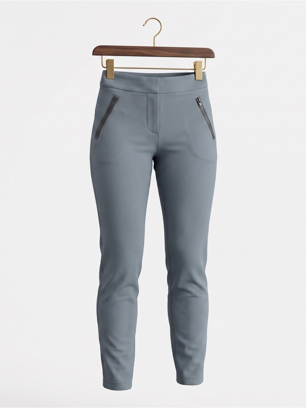 LOFT Women’s Slim Ponte Skinny Pants in Slate Blue - Size 0
